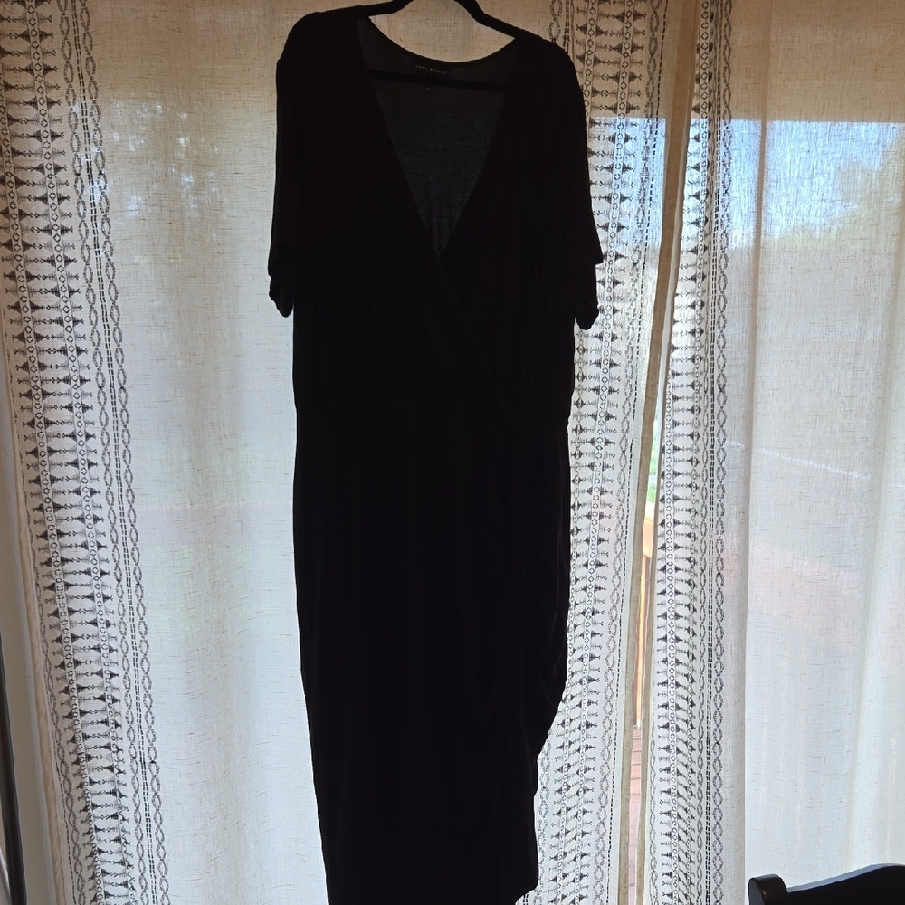 Lane Bryant Black Maxi Dress